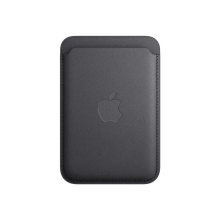 Apple - Wallet for mobile phone / credit card - MagSafe compatibility - FineWoven - black