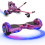 (Galaxy Pink Bundle) 6.5'' Hoverboard and Hoverkart Go Kart LED Bundle 1