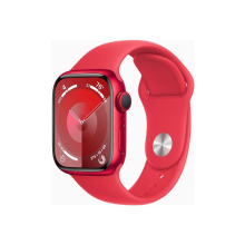 Apple Watch Series 9 (GPS) - (PRODUCT) RED - 41 mm - red aluminium - smart watch with sport band - fluoroelastomer - red - Refurbished