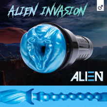 Fleshlight Freaks Alien Blue Pussy Masturbator | Vagina Stroker Sex Toy