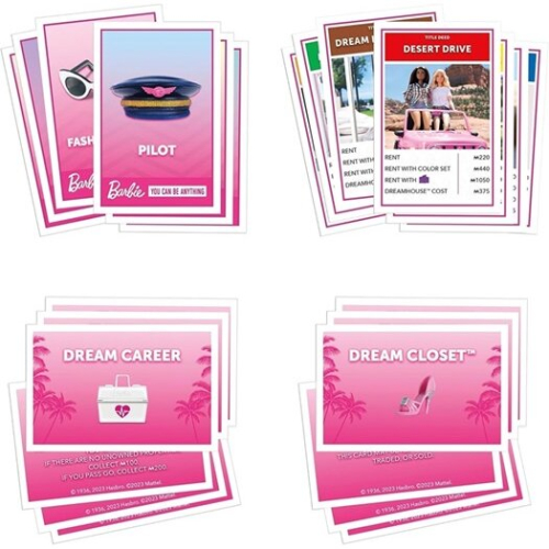Hasbro Hasbro Monopoly Barbie Board Game 2