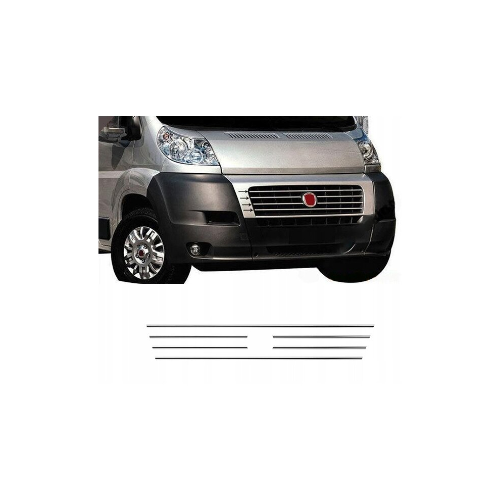 Fiat Ducato - Chrome Grill Trims - Radiator Bar Accents Decoration Atrapa Tuning 4095902515772