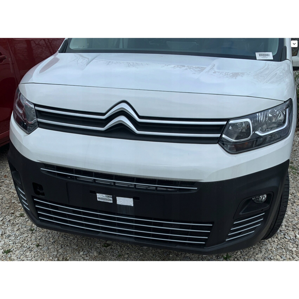 Citroen Berlingo Iii Chrome Grill Trims - Radiator Bar Accents Decoration Atrapa Tuning 4102442514162