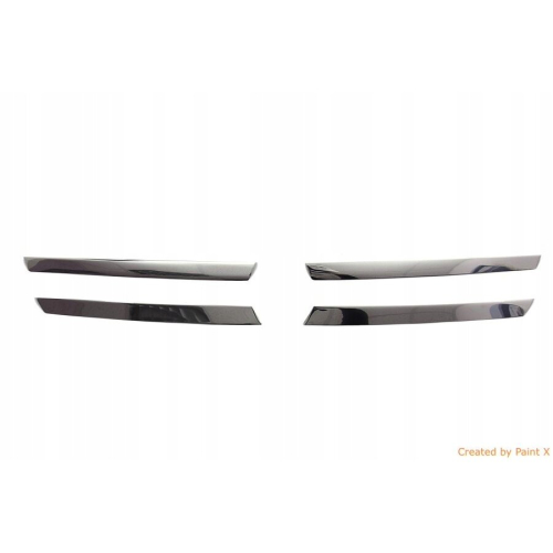 Dacia LODGY - Chrome Grill Trims - Radiator Bar Accents Decoration ...