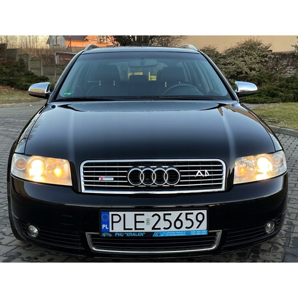 Audi A4 B6 00-04 Chrome Grill Trims - Radiator Bar Accents Decoration Atrapa Tuning 4106918182923