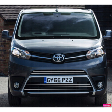 Toyota PROACE - Chrome Grill Trims - Radiator Bar Accents Decoration atrapa zderzak