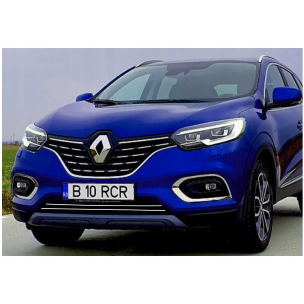 Renault Captur - Chrome Grill Trims - Radiator Bar Accents Decoration Atrapa Tuning 4100328117957