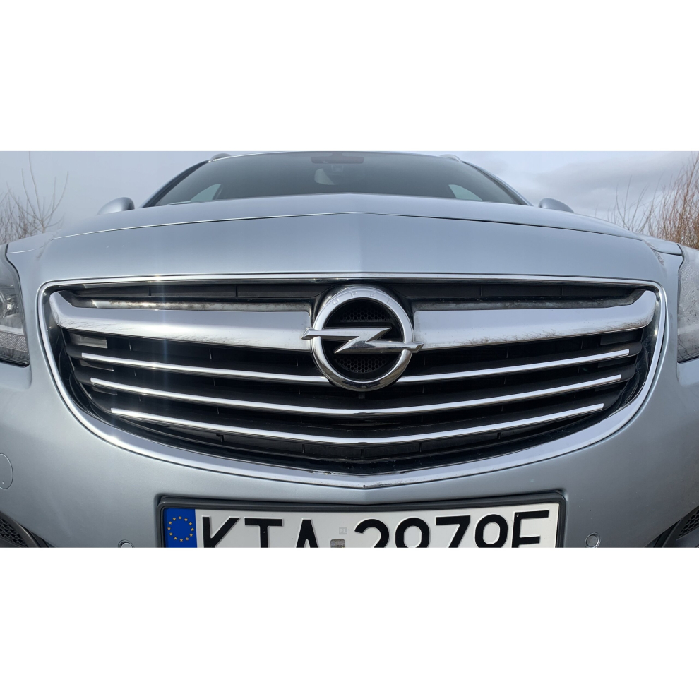 Opel Insignia - Chrome Grill Trims - Radiator Bar Accents Decoration Zderzak Atrapa 4111589539396