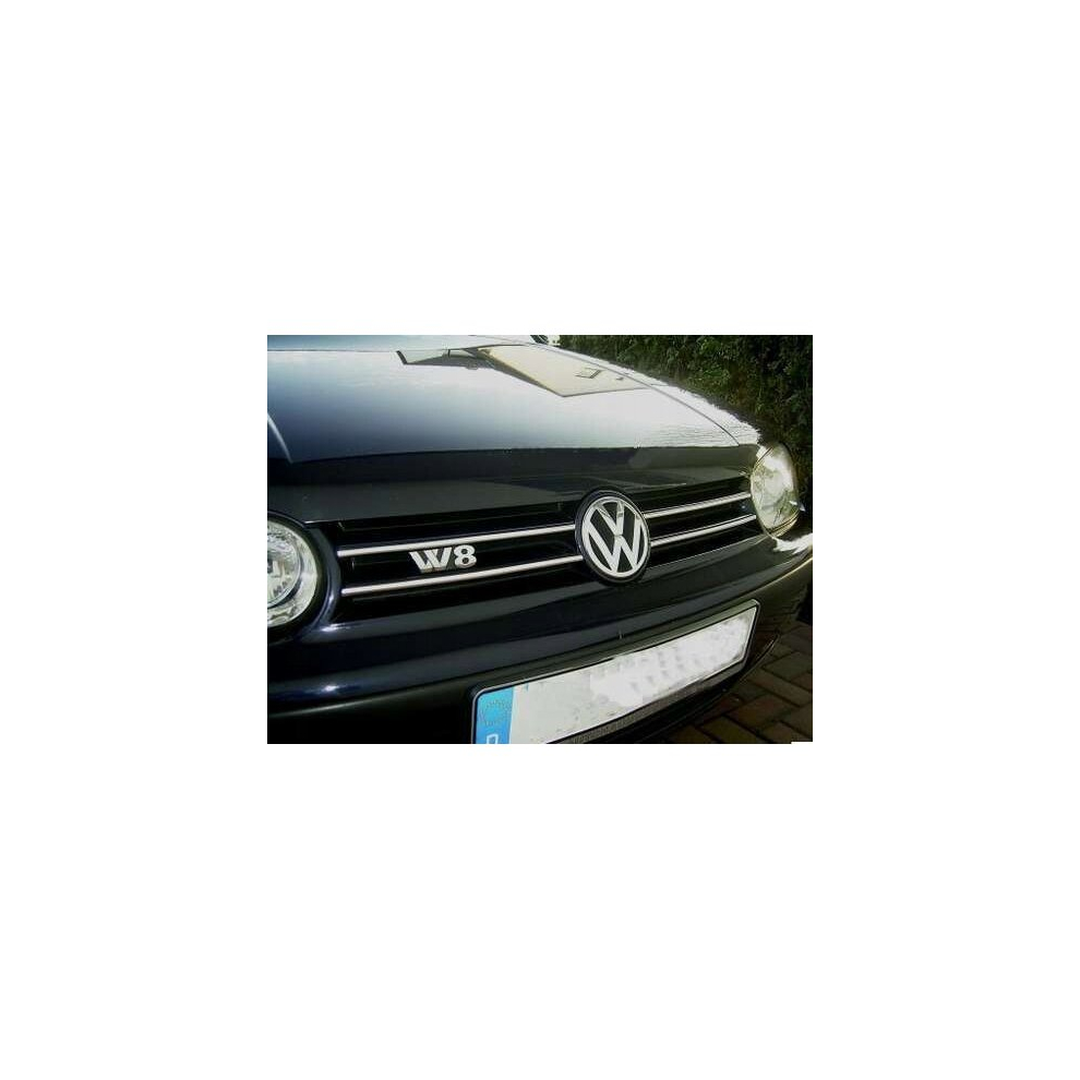 Vw Golf Iv 4 - Chrome Grill Trims - Radiator Bar Accents Decoration Atrapa Tuning 4114143445973