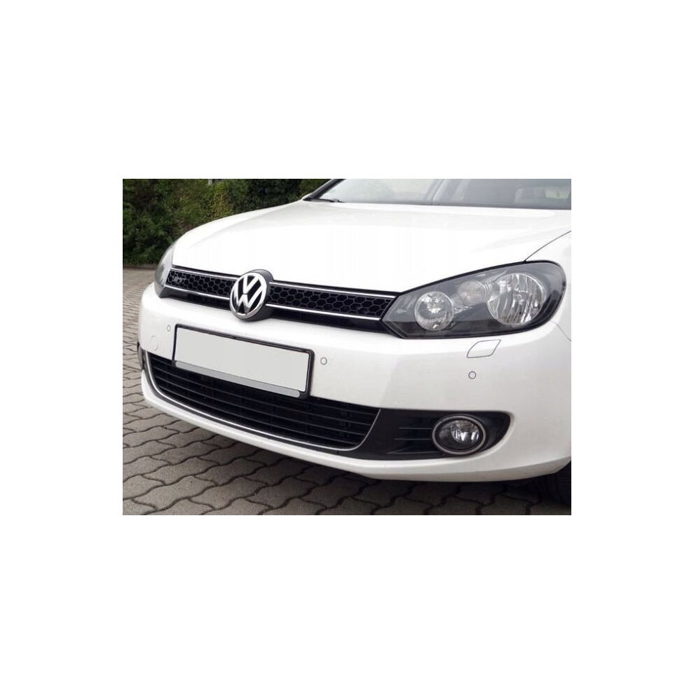 Vw Golf Vi - Chrome Grill Trims - Radiator Bar Accents Decoration Atrapa Tuning 4149966516487
