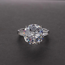 100% 925 Sterling Silver Citrine Pink Sapphire High Carbon Diamond Gemstone Engagement Cocktail Rings Fine Jewelry Gift