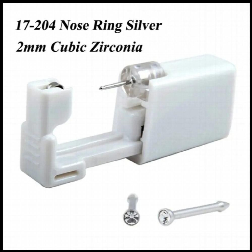 24pcs/box No Pain Ear Piercing Kit Disposable Safe Sterile Ear Stud Piercing Gun Piercer Tool Kit Earring Jewelry