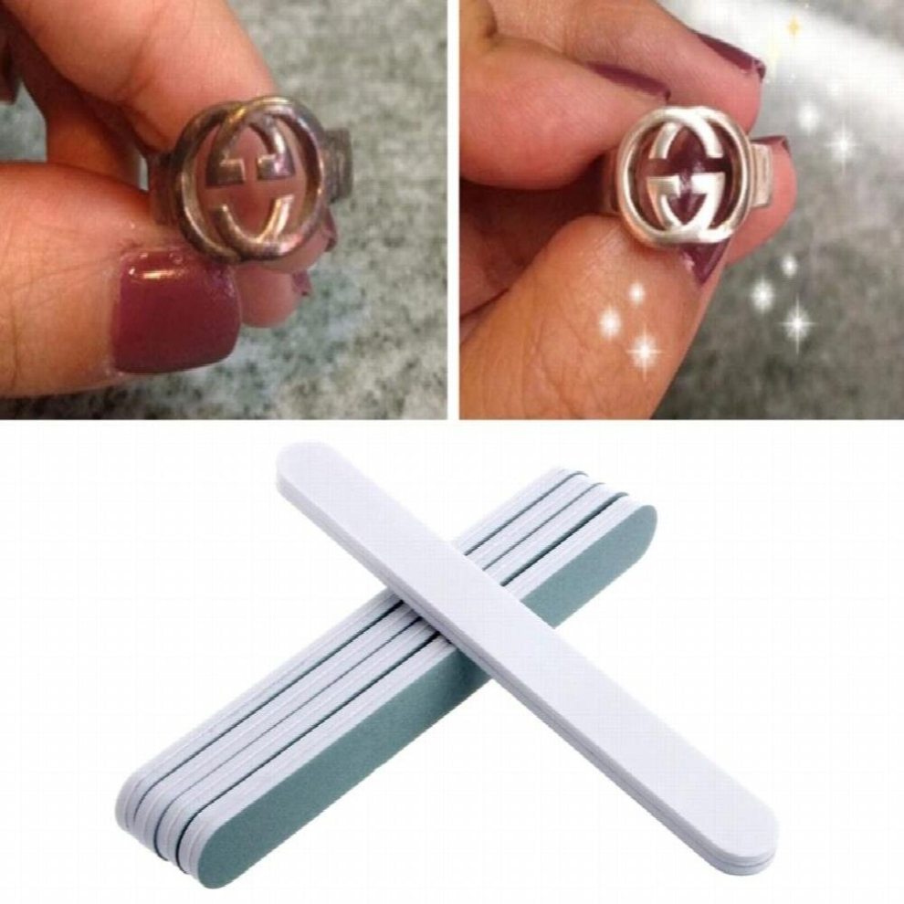 10Pcs Jewelry Polishing Strip Buffer Nail Art Sanding Files Manicure Tips Tools