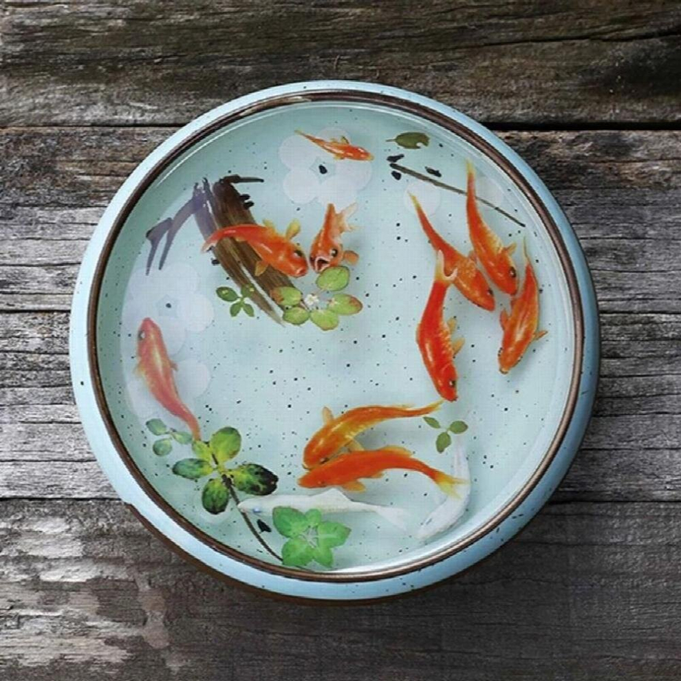 Goldfish Painting Stickers Nail Art Decorations Epoxy Resin Mold Filler Fillings