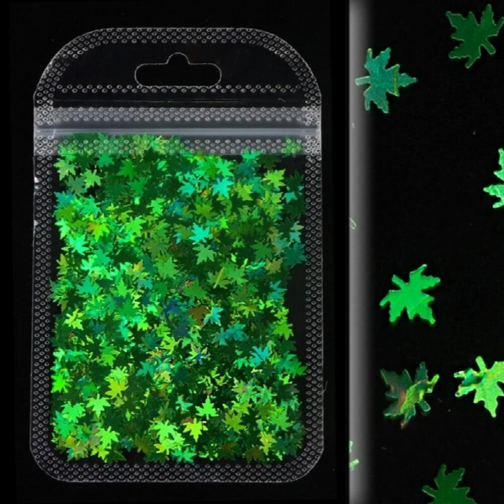 Nail Art Fluorescent Sequins Holographic Glitter Flakes Jewelry Filling Decor