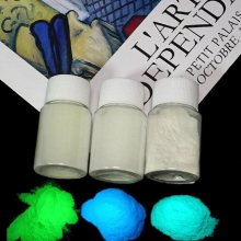 3 Colors Bright Luminous Epoxy Resin Pigment Glow in The Dark Colorant Body Art UV Body Paint Powder Pigment Set