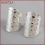 10PCS Ring Settings Jewelry, Silver Rose Brass Ring Blank With Decorative Pattern PJ029 3