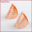 10PCS Ring Settings Jewelry, Silver Rose Brass Ring Blank With Decorative Pattern PJ029 6