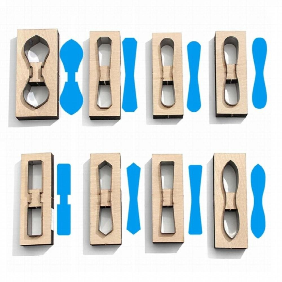 Leather Cutting Die Strip Scrapbook Embossing Wooden Die Cutting Leather Die Cutter Leather Mold for DIY Jewelry Making