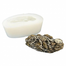 Silicone Mold for Dinosaur Fossils Specimen Christmas Birthday for Family High Temperature Resistance
