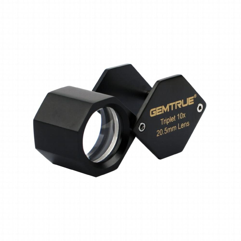 DiKaiTools GemTrue Most Gemstone Magnifier Magnifying Glass Triplet Jeweler Loupe DK16002