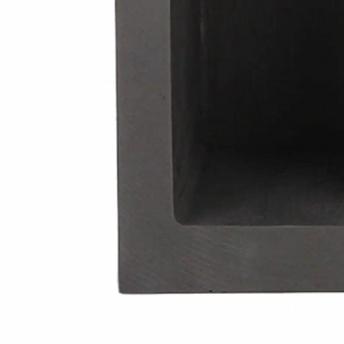 Graphite Crucible Rectangular Portable Ingot Casting Mold Safe Melting Heat Resistant Refining High Purity for Copper 1