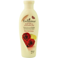 Enchanteur Soothing Moisture Silk Oud Blossom Perfumed Body Lotion White 250ml