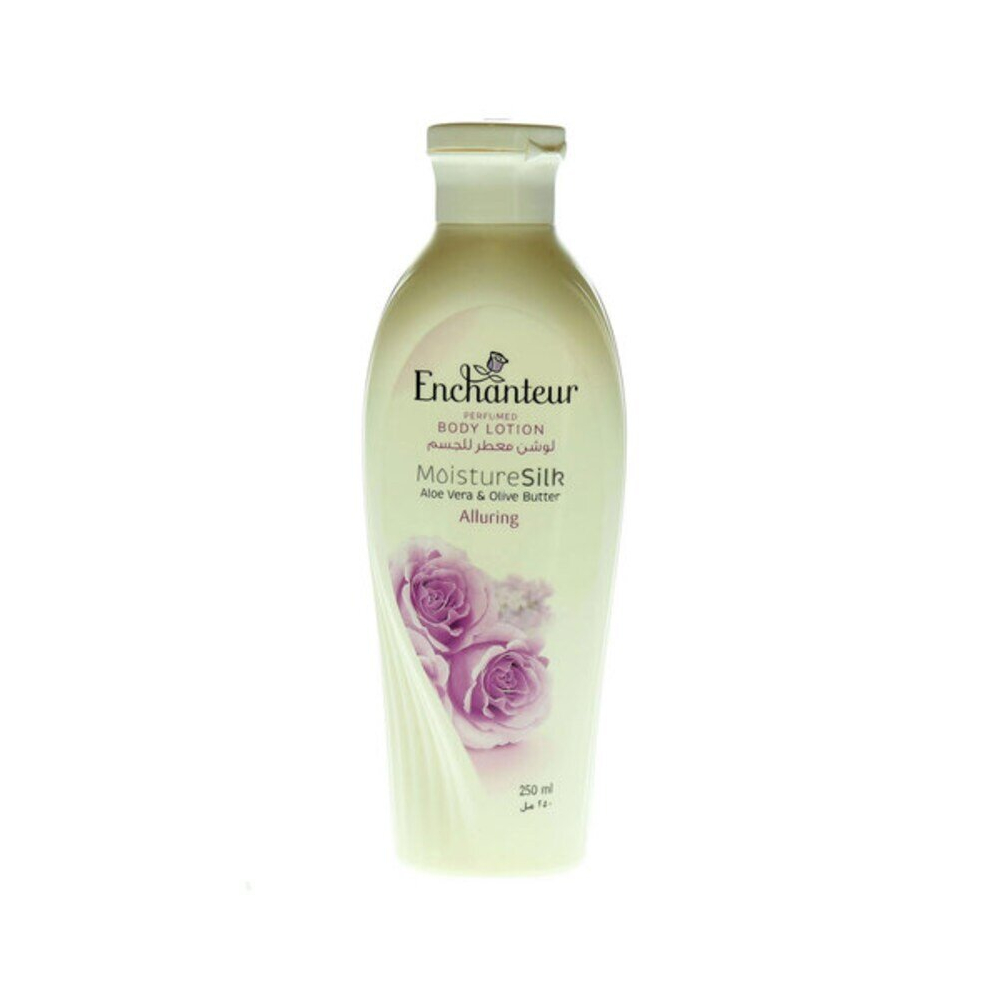 White Enchanteur Nourishing Moisture Silk Alluring Perfumed Body Lotion For All Skin Types 250Ml