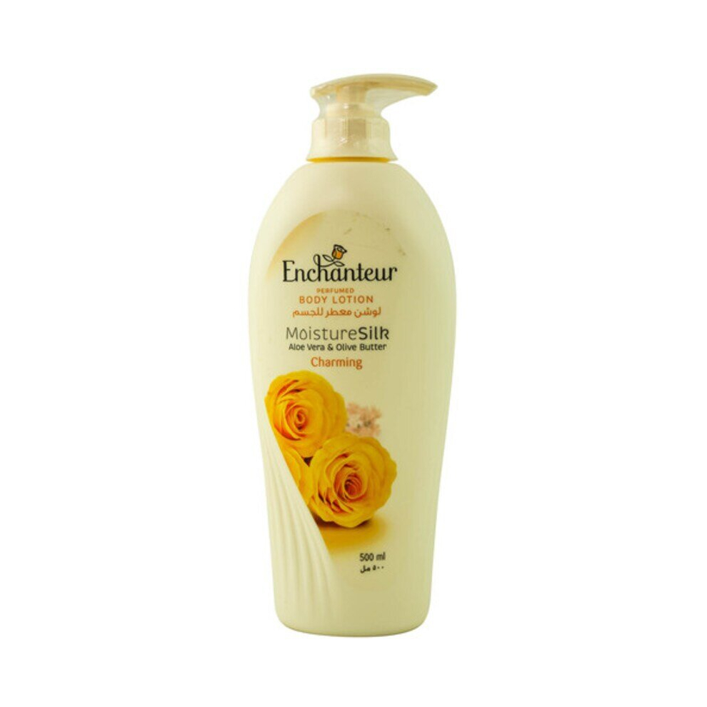 Enchanteur Perfumed Hydrating Moisture Silk Charming Body Lotion For All Skin Types  500ml