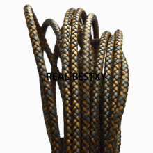 5m/lot approx: 6mm antique Braided Round Cord Real Leather Rope String Cord Rope String Fit Jewelry Findings DIY Craft