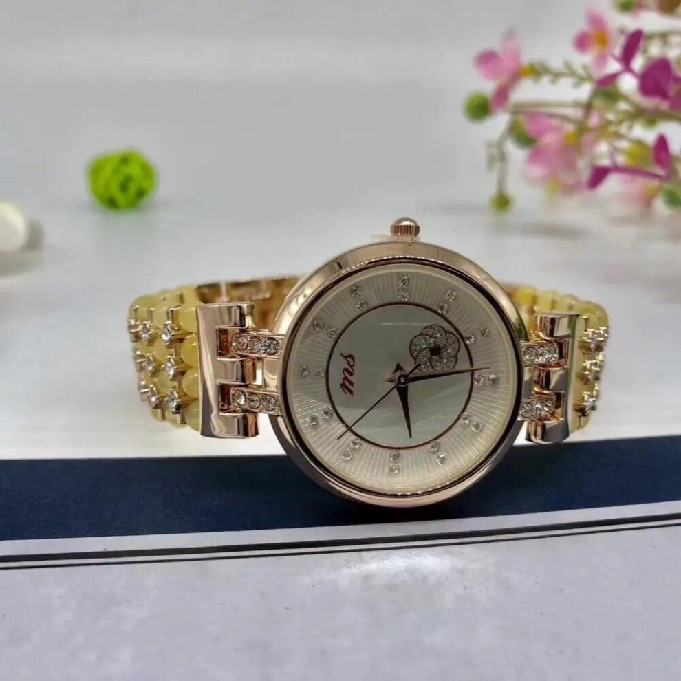 natural amber stone beads bracelet & waterproof watch DIY jewelry for woman for for beach !-image-OPC-PCSKMKY-NEW