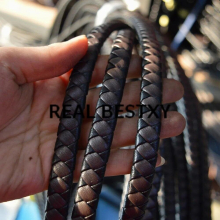 5m/lot approx: 12*6mm Braided Leather Cord Bracelet Findings Flat Leather Rope Thread for DIY Jewelry Making Supplies Leather