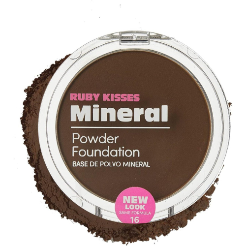 RUBY KISSES MINERAL POWDER 0.35oz (RMP16 Ebony) by Ruby Kisses