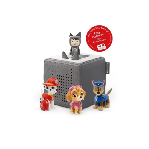 Paw Patrol Crew bundle - grey Toniebox Bundle