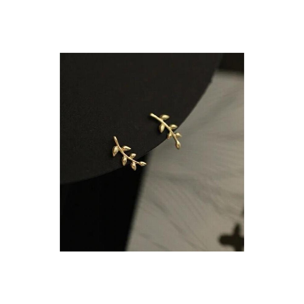 9k real stud earrings for women leaf earrings 9k jewelry-image-OPC-PCSKVNB-NEW