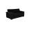 Furniture 786 (2 Seater Sofa, Black) Atrani Jumbo Cord Fabric Sofa 1