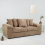 Furniture 786 (3 Seater Sofa, Coffee) Atrani Jumbo Cord Fabric Sofa 1