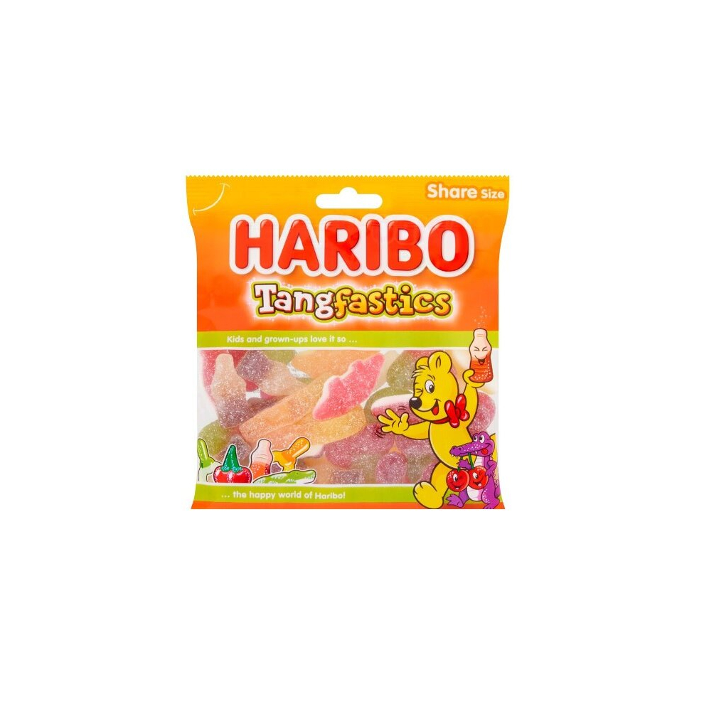 3 x Haribo Tangfastics 175G Delicious Tasty And Twisty Treat Gift Hamper