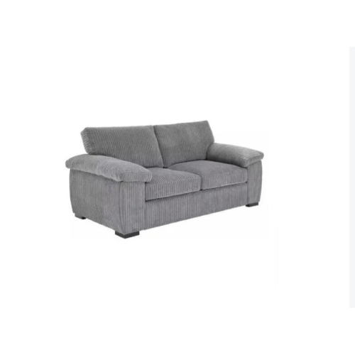 Furniture 786 (2 Seater Sofa, Grey) Atrani Jumbo Cord Fabric Sofa 2