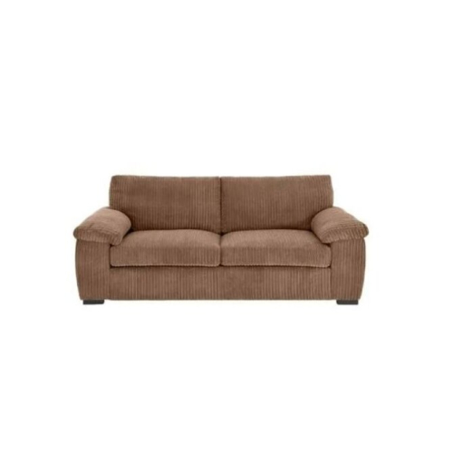 Furniture 786 (3 Seater Sofa, Coffee) Atrani Jumbo Cord Fabric Sofa 2
