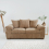 Furniture 786 (2 Seater Sofa, Coffee) Atrani Jumbo Cord Fabric Sofa 1