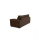 Furniture 786 (3 Seater Sofa, Chocolate) Atrani Jumbo Cord Fabric Sofa 3