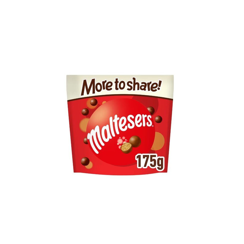 2 x Maltesers Milk Chocolate Pouch Bag 175g