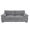 Furniture 786 (3 Seater Sofa, Grey) Atrani Jumbo Cord Fabric Sofa 2