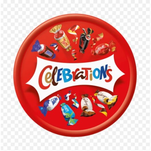 2 x Celebrations Chocolate Tub 600G Delicious Tasty And Twisty