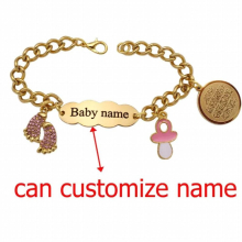 customize muslim Quran Vanyakad Stainless Steel baby child Bangles