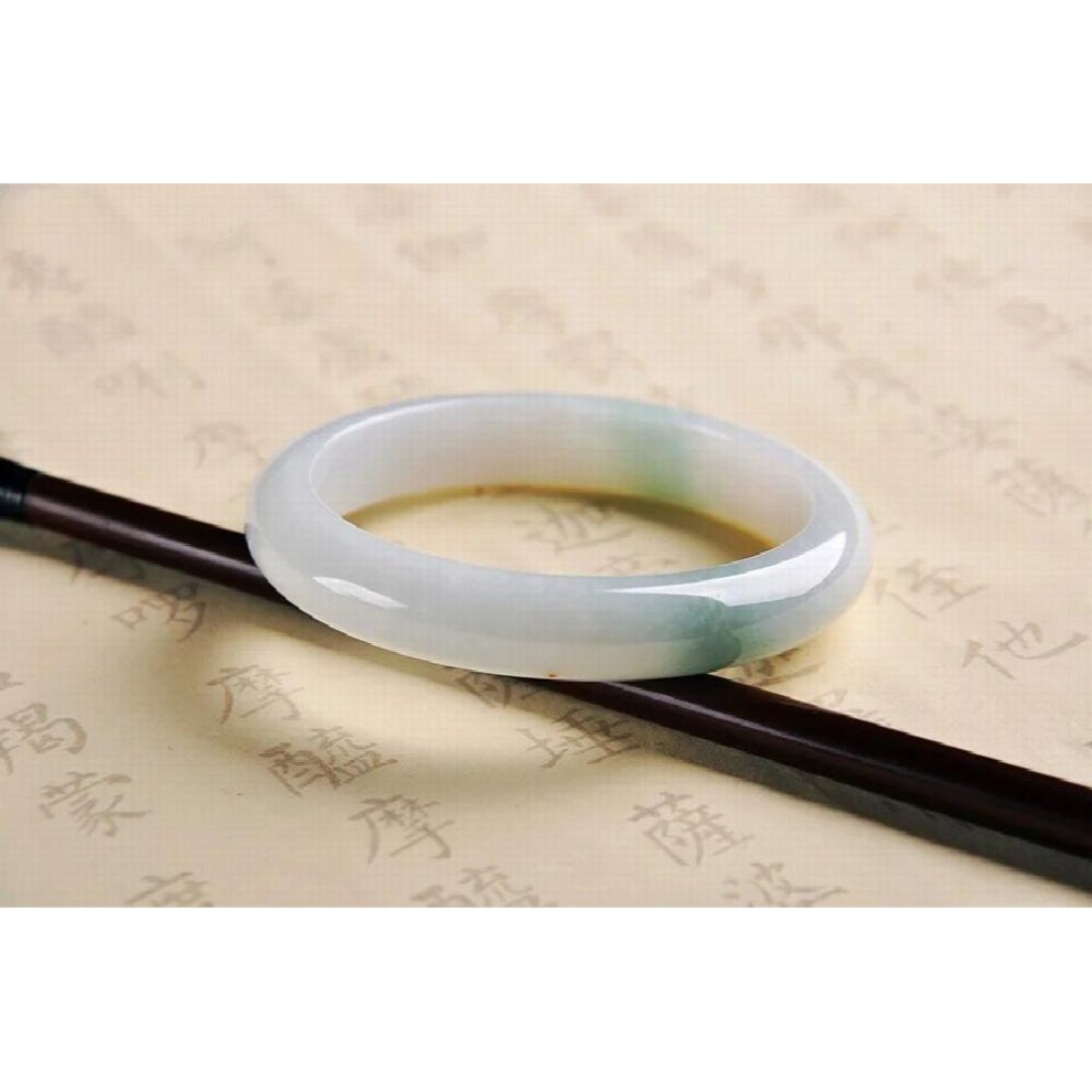 zheru jewelry natural Myanmar jadeite 54-64mm light green bracelet princess jewelry-image-OPC-PCSMCHP-NEW