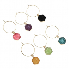 Glasscharms Cocktail Markers Marker Tags Wedding Party Glasses Cup Charm Ornament Tag Bottle