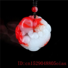 Jade Pixiu Pendant for Jewelry Necklace Chinese Men Charm Natural Women Jadeite Carved Amulet
