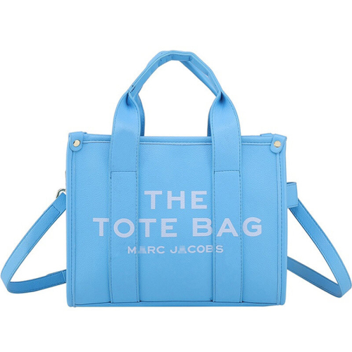 (Blue) Womens Handbags Designer Vintage Laptop PU Leather Shoulder Tote Bag